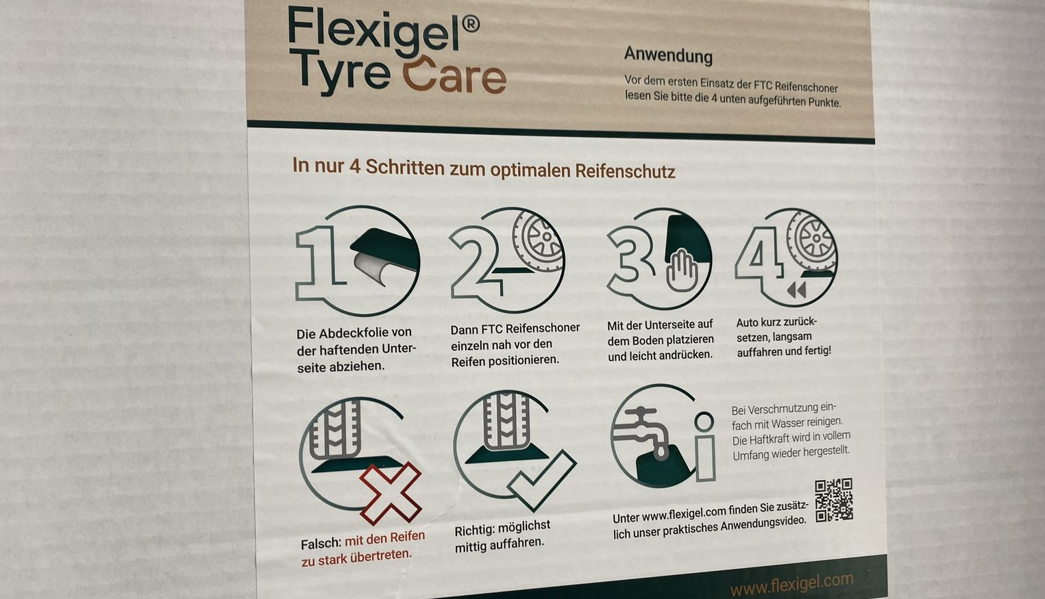 Reifenschoner - Flexigel® Tyre Care - WALLNER Classic